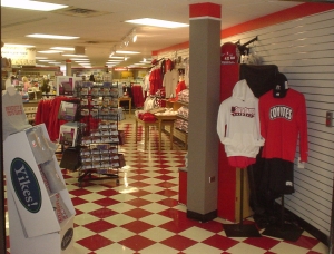 The student store on the campus of the University of South Dakota